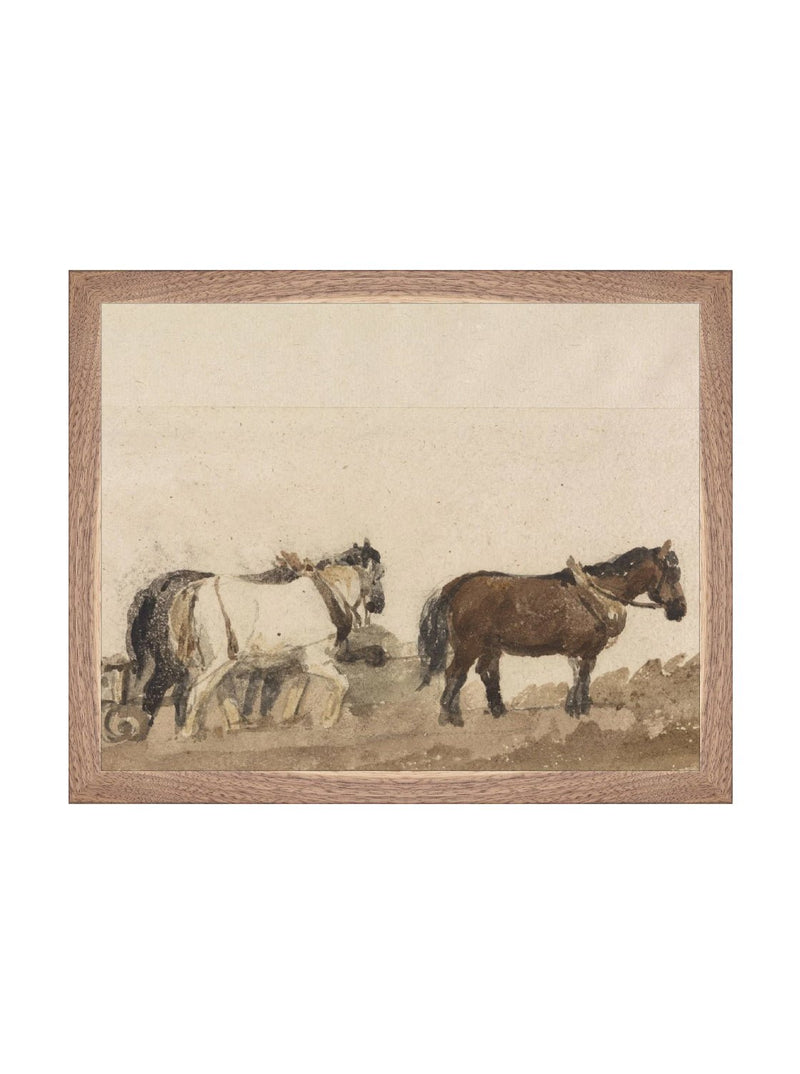 Watercolor Horses - HJART0196 - WNT - 11x14