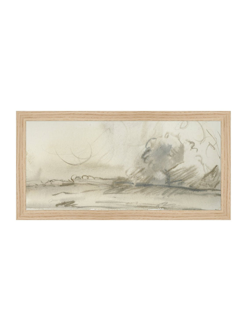 Watercolor Landscape 1 - HJART0139 - OAK - 8x16