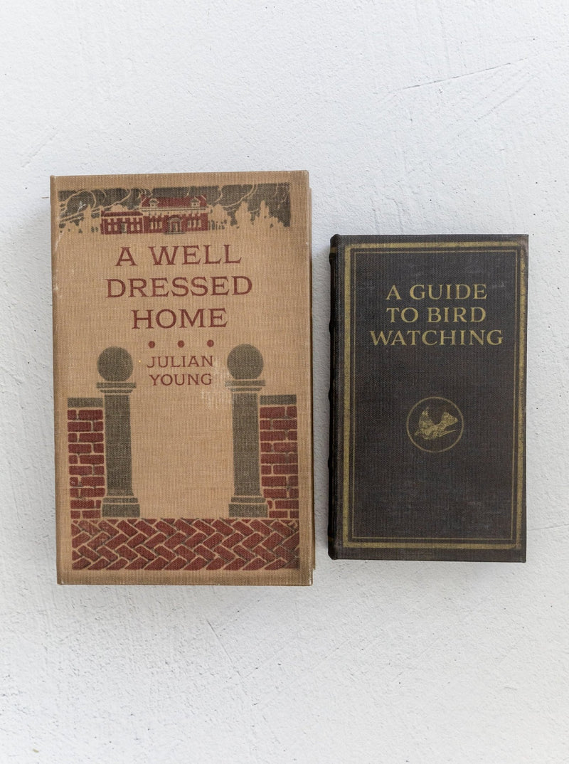 Well Dressed Home Book Box | Set of 2 - HJDCR0130 - SET