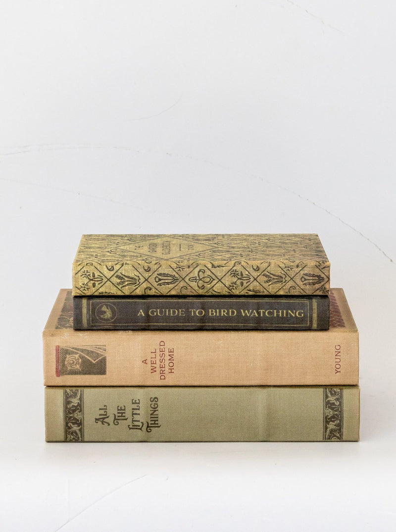 Well Dressed Home Book Box | Set of 2 - HJDCR0130 - SET