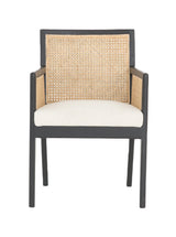 Willa Dining Arm Chair - HJCHR0088 - BLK