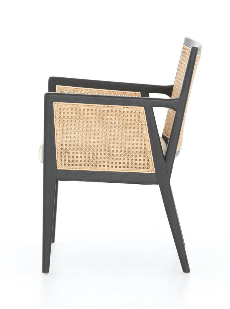 Willa Dining Arm Chair - HJCHR0088 - BLK