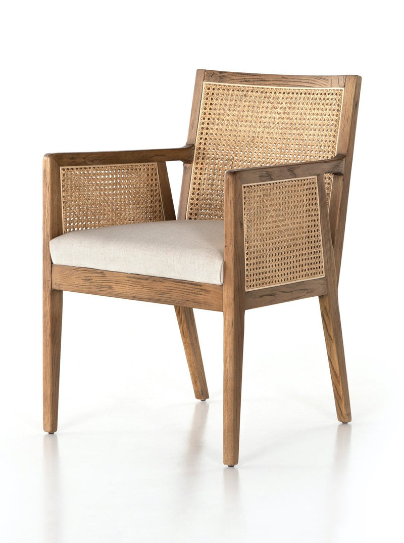 Willa Dining Arm Chair - HJCHR0088 - BLK