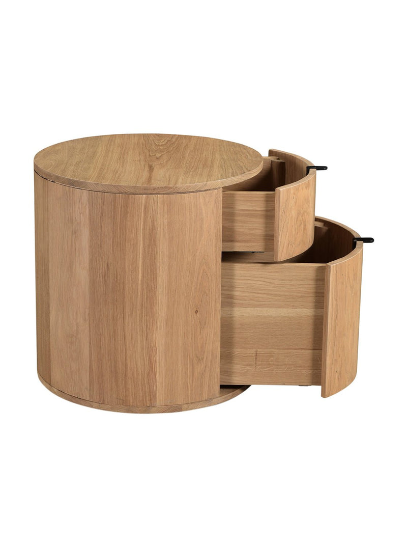 Wynn Two Drawer Nightstand - HJDRS0079 - NTL