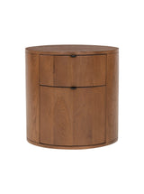 Wynn Two Drawer Nightstand - HJDRS0079 - BRN