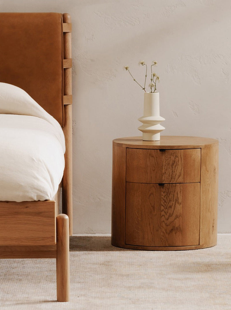 Wynn Two Drawer Nightstand - HJDRS0079 - NTL