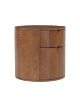 Wynn Two Drawer Nightstand - HJDRS0079 - BRN