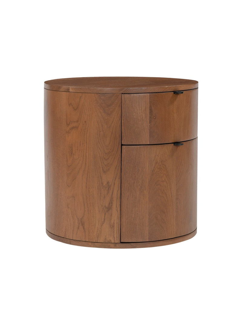 Wynn Two Drawer Nightstand - HJDRS0079 - BRN