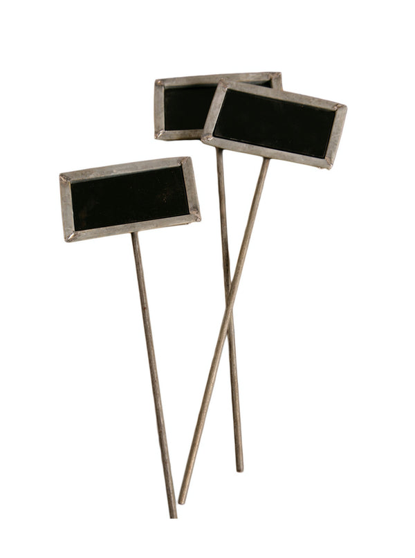 Chalkboard Garden Stake