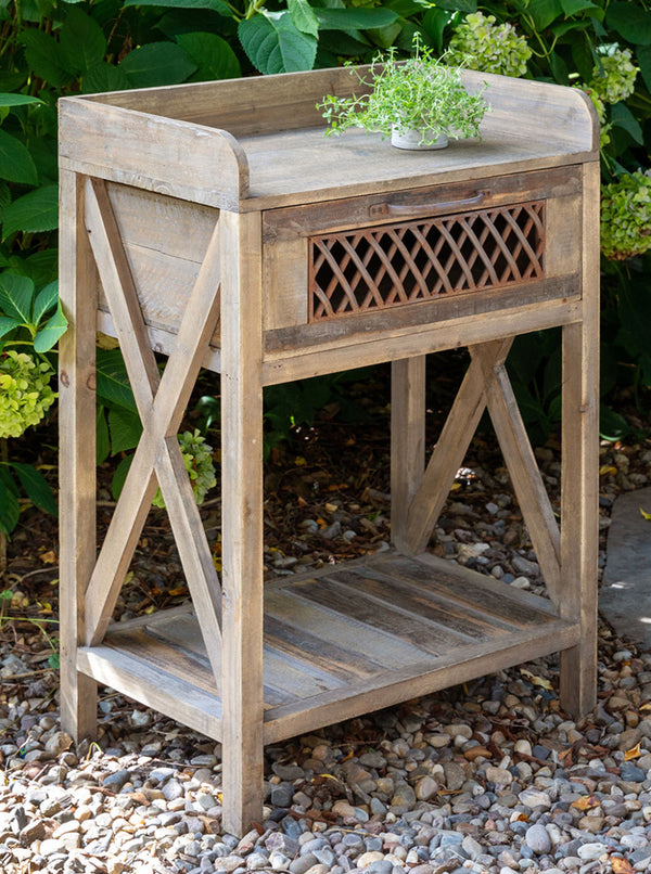 Lattice Potting Bench