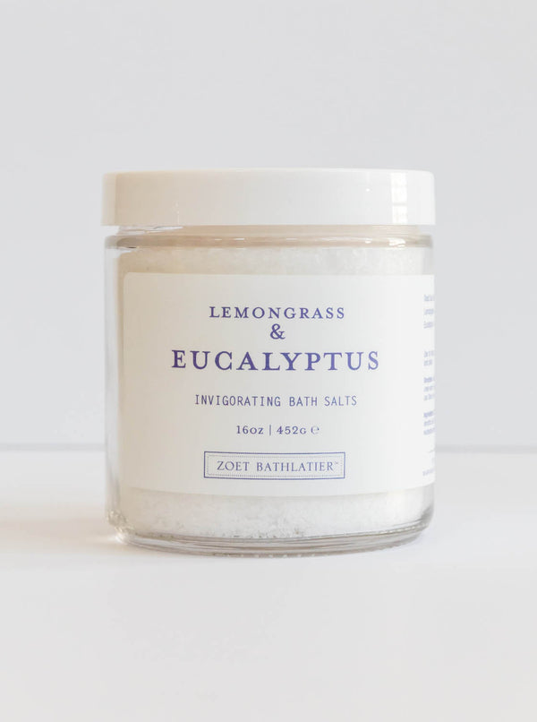 Lemongrass & Eucalyptus Dead Sea Bath Salt