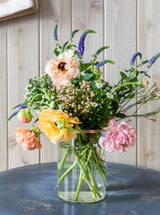 Brass Frog Flower Vase