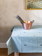 Fleur Embroidered Tablecloth