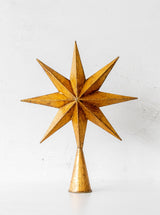 Gold Starburst Tree Topper