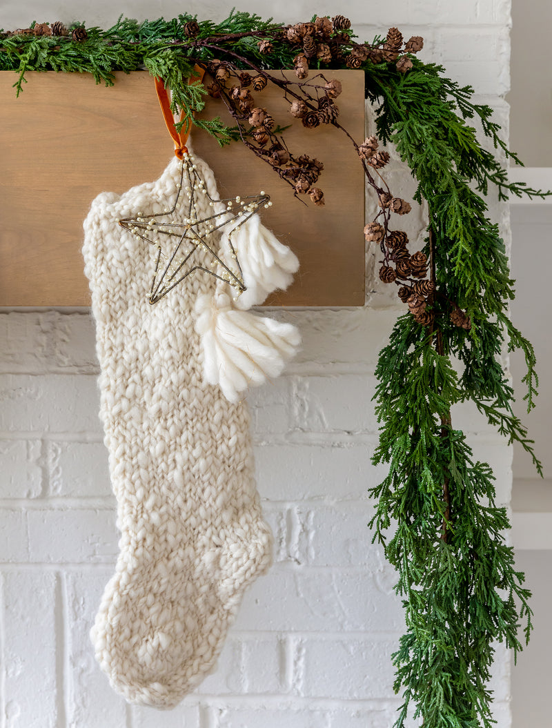 Faux 5' Juniper Garland