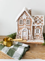 Lighted Gingerbread House