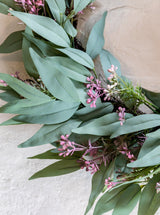 Faux Seeded Eucalyptus Wreath