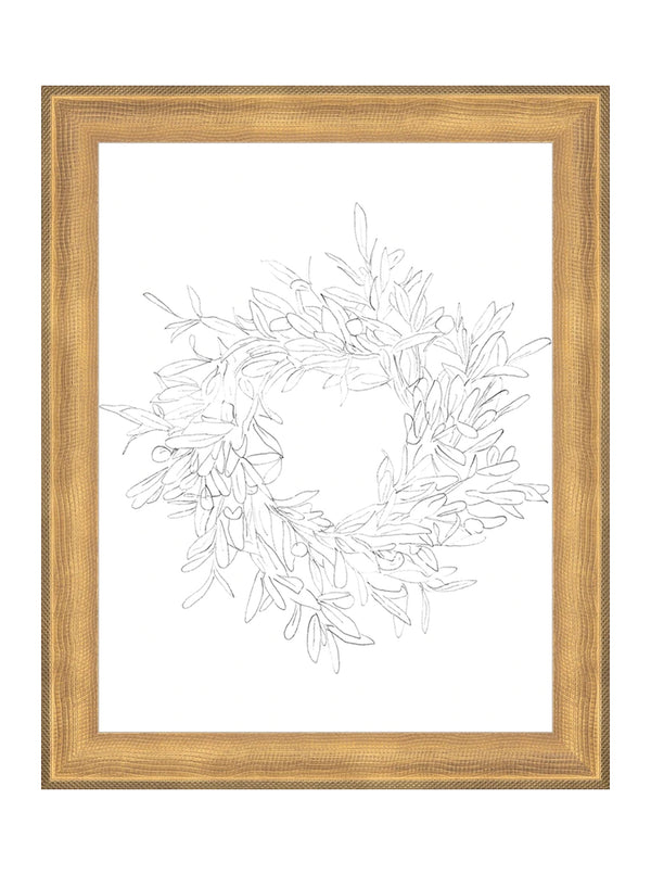 Olive Wreath Sketch