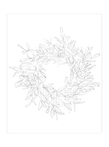 Olive Wreath Sketch