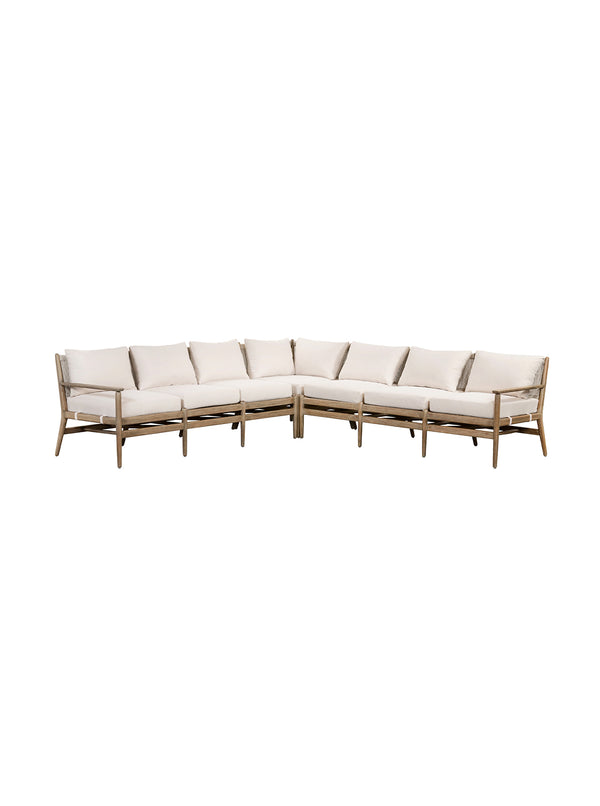Kirk Outdoor 3-Piece Sectional