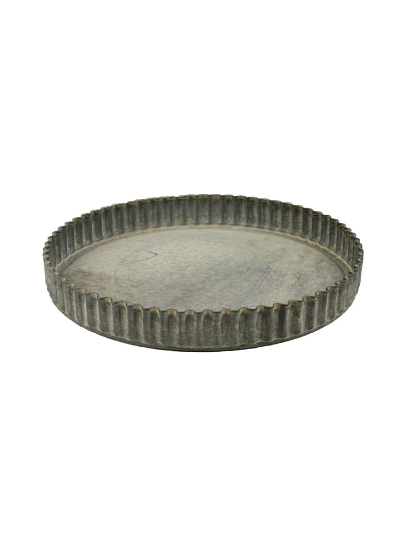 Ribbed Round Tray