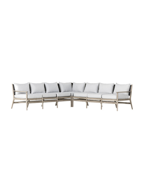Kirk Outdoor 3-Piece Sectional