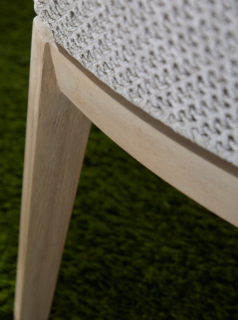 Matilde Outdoor Dining Chair | Set of 2 - HJCHR0124 - WHT