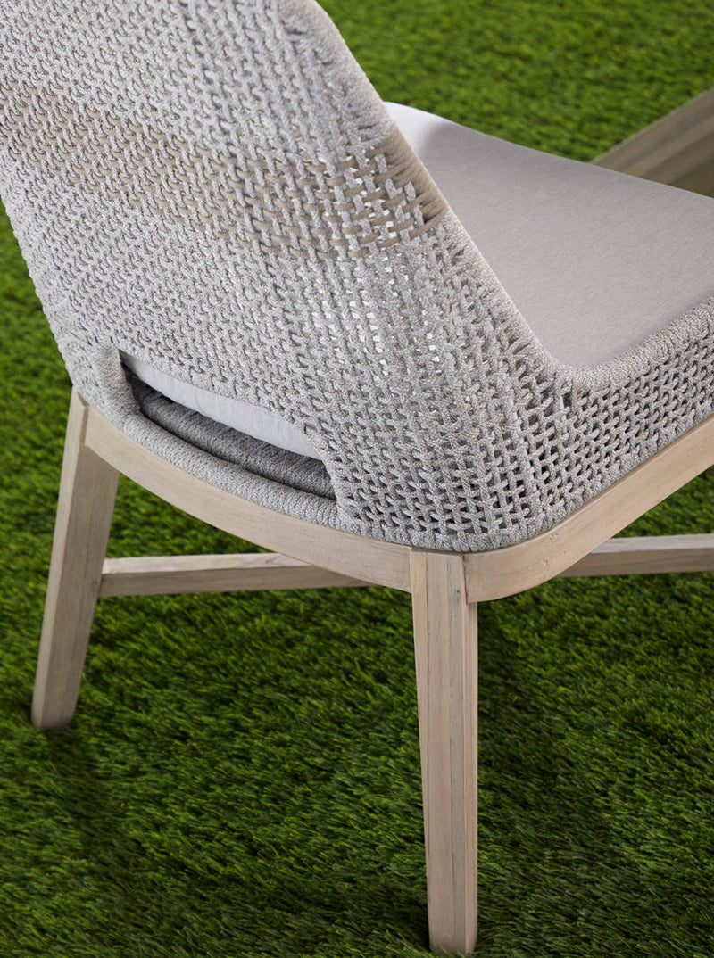 Matilde Outdoor Dining Chair | Set of 2 - HJCHR0124 - WHT